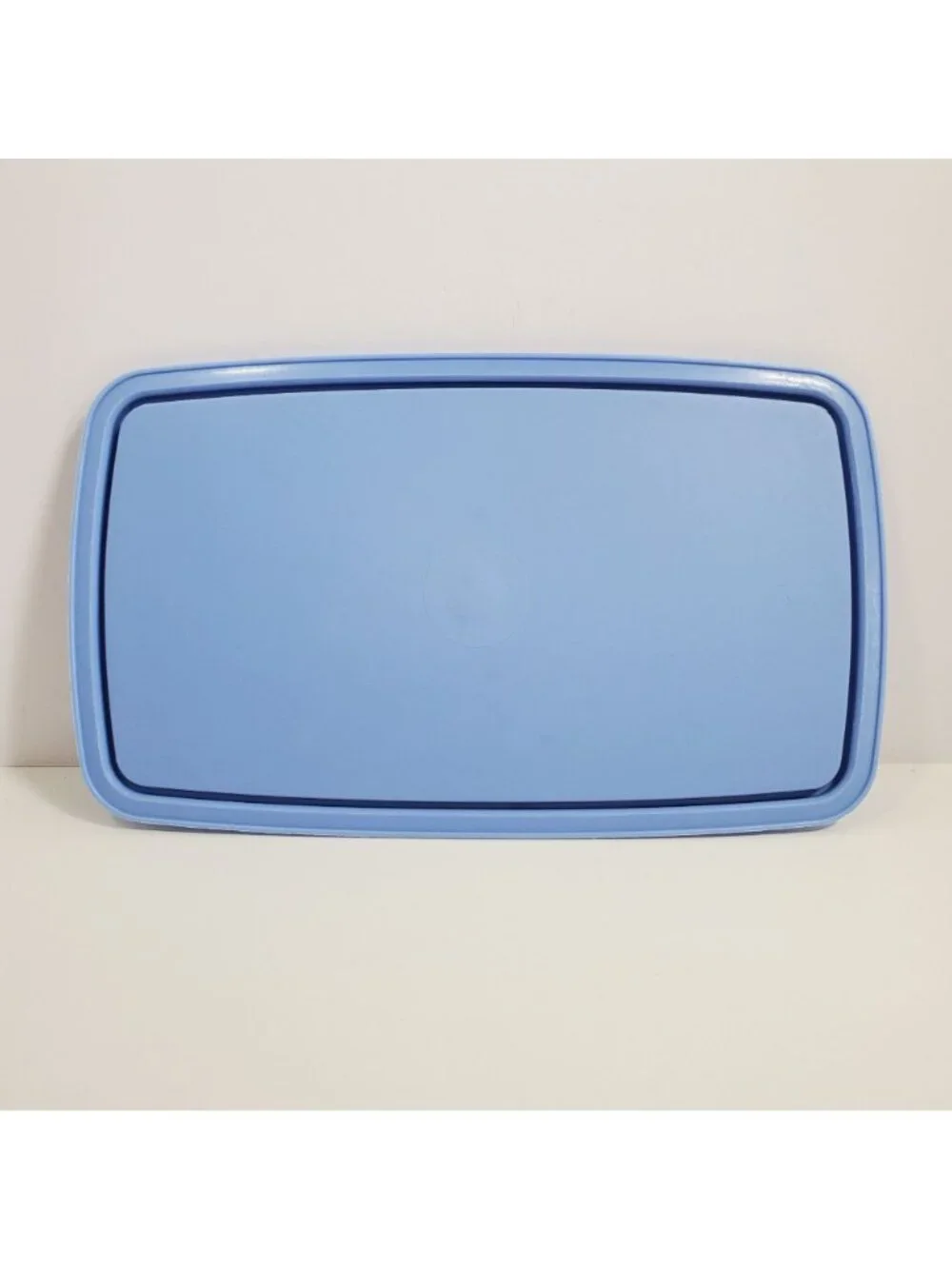 Tupperware Replacement Lid Rectangular Blue Seal 817